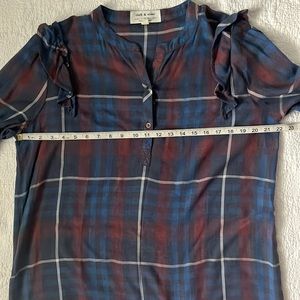 Cloth and Stone Plaid Tunic Dress